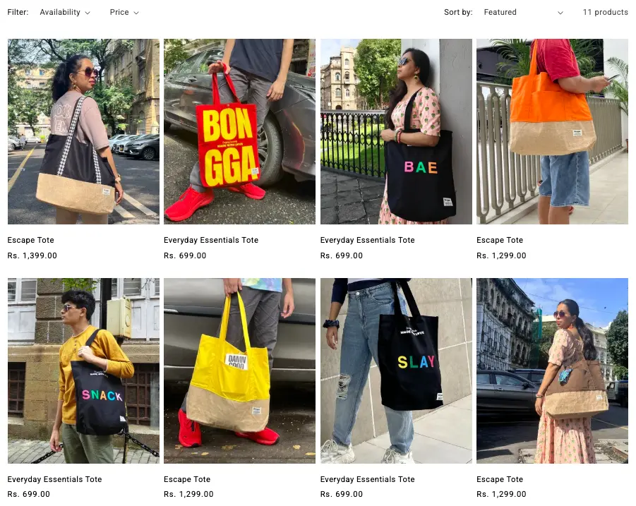 Bongga – D2C E-commerce Website - Challenge